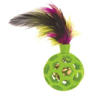 Brinquedo JW Feather Ball