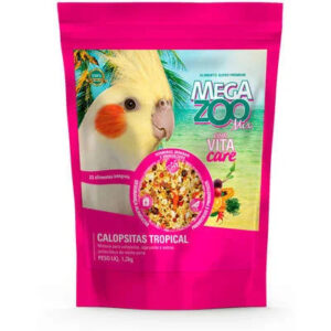 Ração Megazoo Mix Tropical para Calopsitas